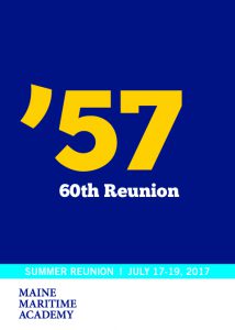 Class of 1957 60th Reunion @ Maine Maritime Academy | Castine | Maine | United States