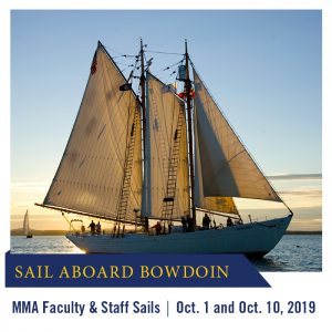 Bowdoin MMA Faculty & Staff Sail @ MMA Waterfront