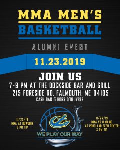 MMA Men's Basketball Alumni Event @ The Dockside Bar and Grill