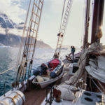 Schooner Bowdoin in the Arctic