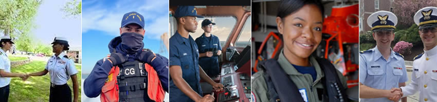 Coast guard members