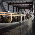 Stern timbers fastened