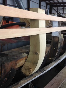 trunnel fastened