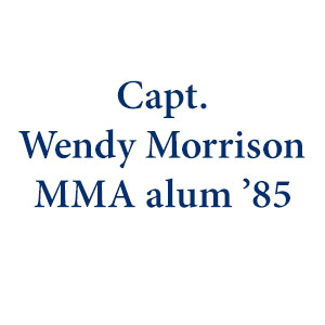 Capt. Wendy Morrison MMA Alum '85