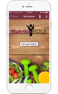 NutritioNOLE Mobile App