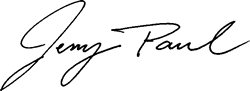 Jerry Paul signature