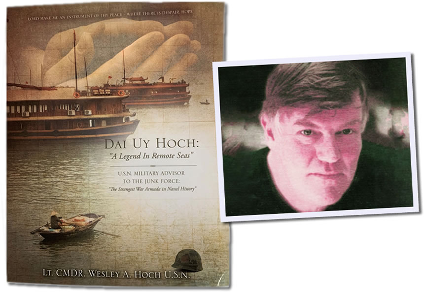 Book "Dai Uy Hoch A Legend in remote Seas" cover