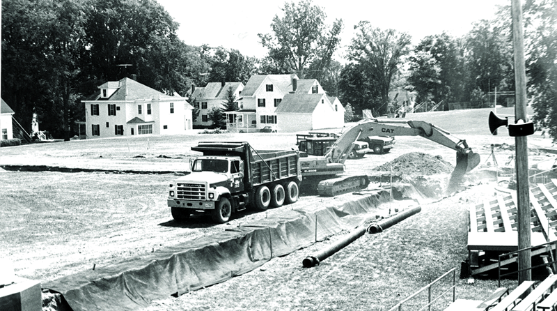 Ritchie Field construction