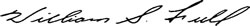 Bill Full's Signature