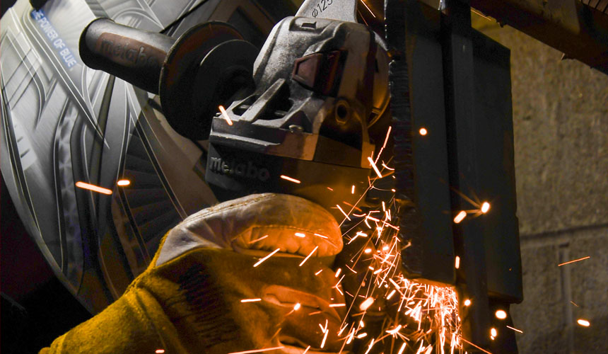 Student Welding