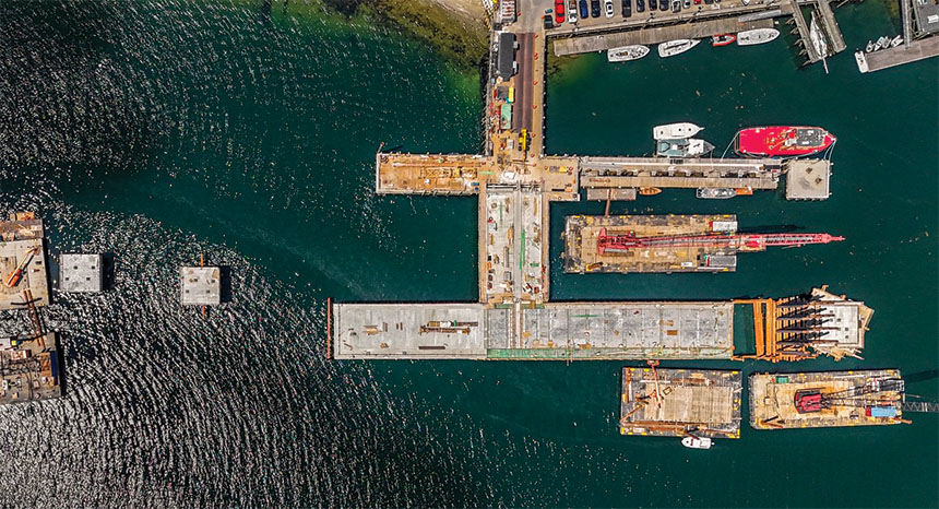 Pier update photo