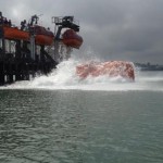 Free-fall lifeboat training