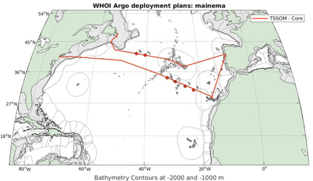 Argo Float Deployment Plan