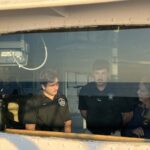 Students on ship