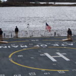 Cadets Playing Cornhole