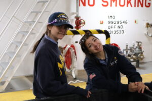 Cadets posing 