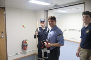 Cadets Cleaning