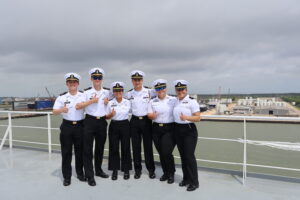 Cadets posing