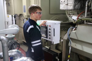 Cadet working control panel