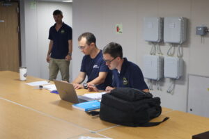 Cadets Studying