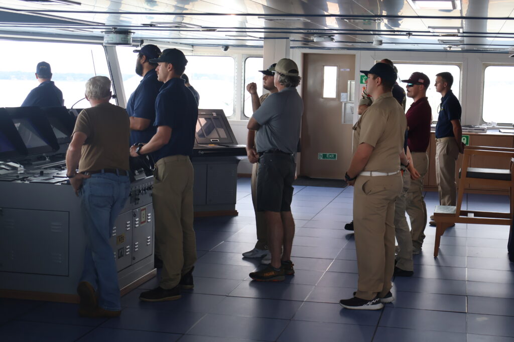 Cadets on the Bridge