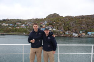 Cadets topside
