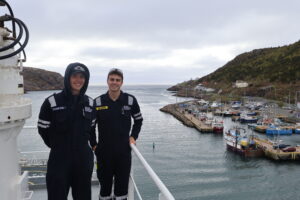 Cadets topside