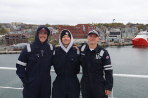 Cadets posing