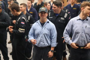 Cadet Posing