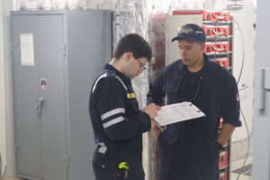 Cadets inventorying