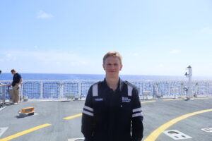 Cadet topside