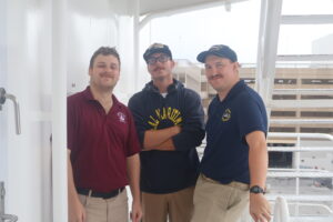 Cadets representing three separate shcools.