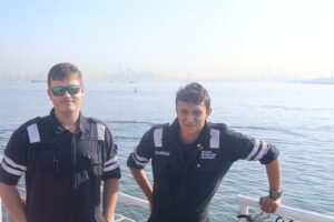 Cadets posing
