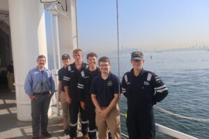 Cadets posing