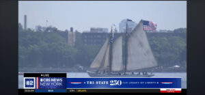 Bowdoin Scooner on the "CBS News"