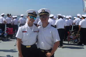 Cadets posing