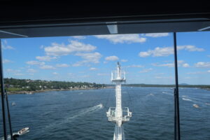 From the bridge