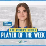 Stoddard named NAC women’s soccer player of the week