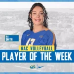 Smith earns second NAC volleyball player of the week honor