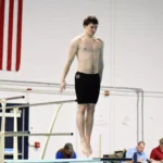 Cox wins second-straight one-meter title, men’s swimming & diving second after LEC championship day 3