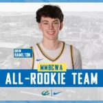 Hamilton named to MMBCWA All-Rookie Team