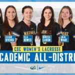 Six women's lacrosse players earn CSC at-large Academic All-District honors