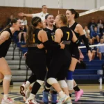 Volleyball Falls to Bowdoin in midweek matchup