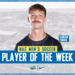 Fisher earns NAC men's soccer player of the week