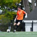 Late goal pushes Bates past men’s soccer on the road