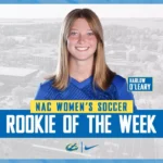 O'Leary earns NAC women's soccer rookie of the week honors