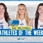 Volleyball sweeps NAC weekly awards