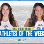 Williams, Reed earn NAC volleyball weekly awards