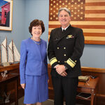 Susan Collins and Jerry Paul